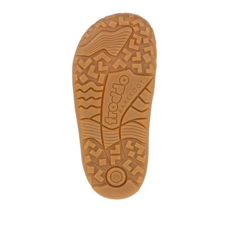 DETSKÉ BAREFOOT TENISKY BAZE COGNAC FRODDO G3130271-34