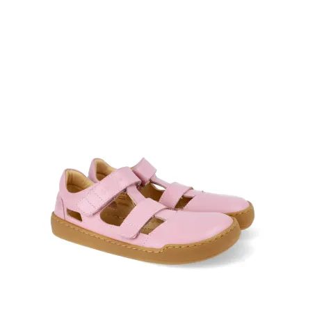 DIEVČENSKÉ BAREFOOT SANDÁLE CRAVE SHELLWOOD ROSE, RUŽOVÉ