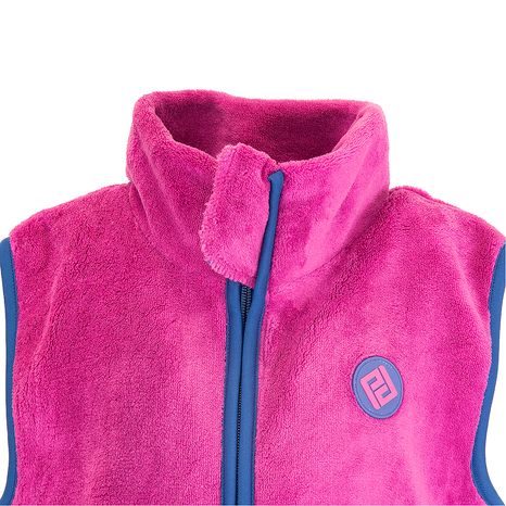 VESTA DÍVČÍ CHLUPATÁ SE STOJÁČKEM, PIDILIDI, PD1140-07, FUCHSIA