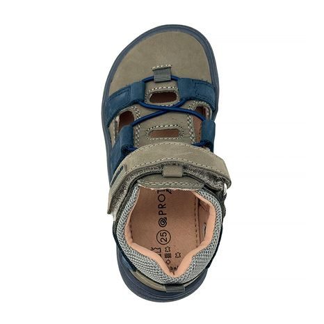 CHLAPČENSKÉ BAREFOOT SANDÁLE PROTETIKA KENDY KHAKI HNEDÉ