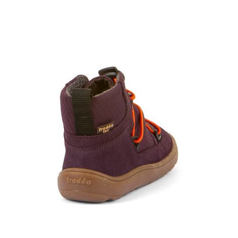 DÍVČÍ CELOROČNÍ BAREFOOT BOTY TEX TRACK PURPLE FRODDO G3110267-4