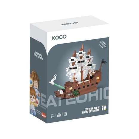 KOCO STAVEBNICE BLUDNÝ HOLANĎAN 320 DÍLKŮ 17X3X9 CM, KOCO, W039577