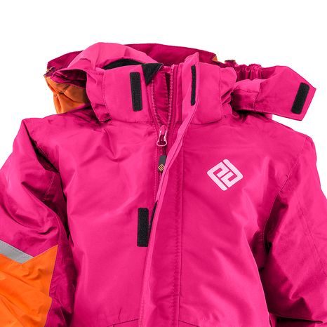 ZIMNÁ LYŽIARSKA KOMBINÉZA PRE DIEVČATÁ, PIDILIDI, PD1104-03, RUŽOVÁ