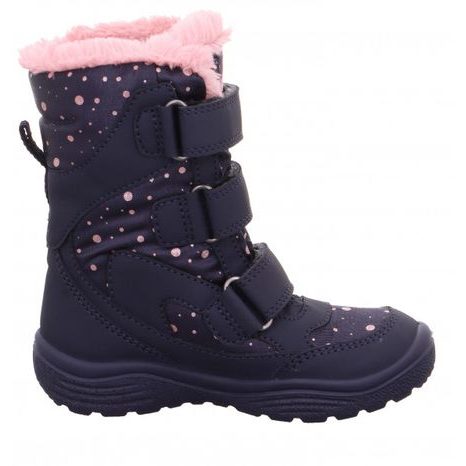 DÍVČÍ ZIMNÍ BOTY CRYSTAL GTX, SUPERFIT, 1-009090-8000, MODRÁ