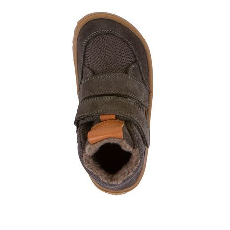 DĚTSKÉ ZIMNÍ BAREFOOT BOTY TEX WOOL GREY FRODDO G3110266-5W