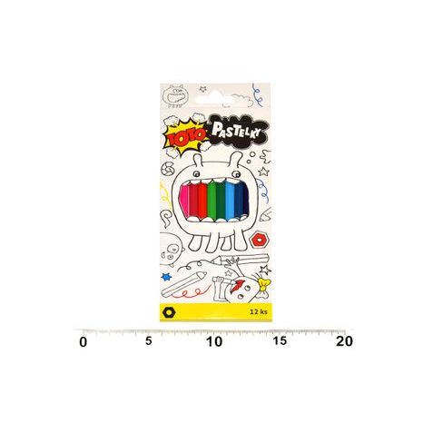 Creioane colorate 12 buc, TOTO, W811031
