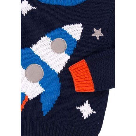 PULOVER PENTRU BĂIEȚI, MINOTI, BEAM 5, ALBASTRU