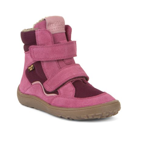 DÍVČÍ ZIMNÍ BAREFOOT BOTY TEX WINTER FUXIA, FRODDO, G3160233-5, FUXIA
