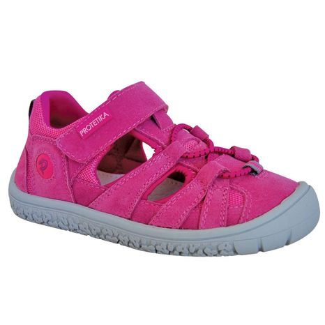 Ghete fete Sandale Barefoot Bard Fuxia, Protetika, fucsia