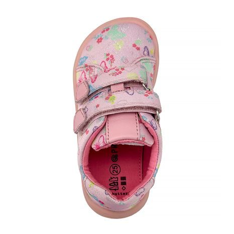 DIEVČENSKÉ BAREFOOT TENISKY KORO BUTTERFLY PROTETIKA MOTÝLIKY RUŽOVÉ