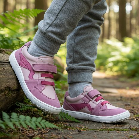 DIEVČENSKÉ BAREFOOT TENISKY RIVER FUXIA/PINK FRODDO G3130286-6