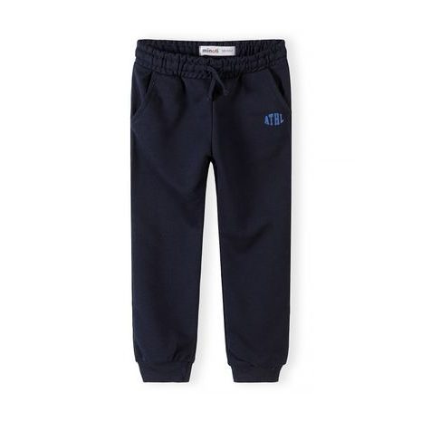 TEPLÁKY CHLAPECKÉ S ELASTICKÝM PASEM A STAHOVACÍ ŠŇŮRKOU 3PACK MINOTI 29FLEECE204