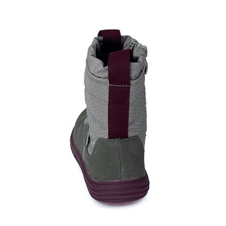 DĚTSKÉ ZIMNÍ BAREFOOT BOTY S MEMBRÁNOU BUGGA RUBA GREY B00197-09