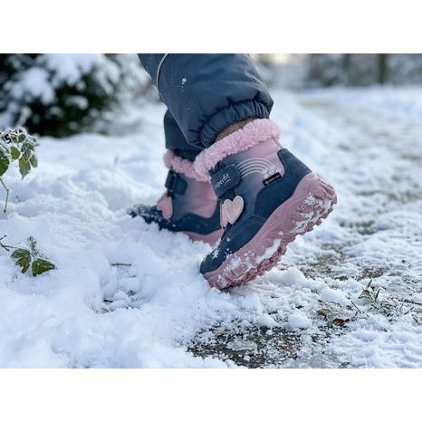 DIEVČENSKÉ ZIMNÉ TOPÁNKY HUSKY+ BLUE/PINK SUPERFIT 1-006061-8000
