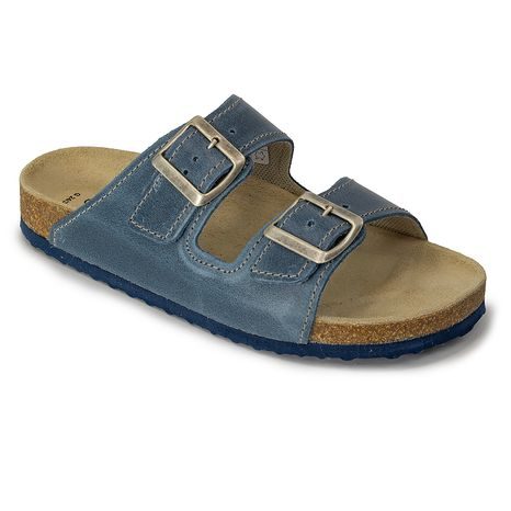 ORTOPEDICKÉ PANTOFLE WALKER ORS T18/95, PROTETIKA, TMAVĚ MODRÁ