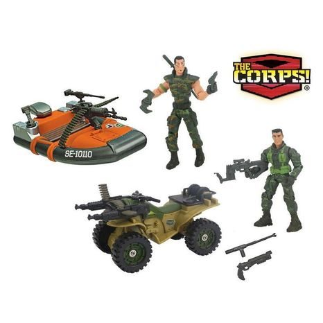 The CORPS! Vojak set 13 cm / 2 druhy, WIKY, 282305