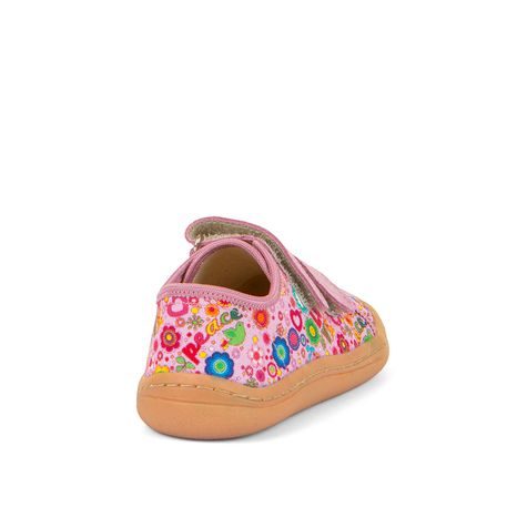 DÍVČÍ BAREFOOT TENISKY CANVAS PINK+ FRODDO G1700379-33 RŮŽOVÁ