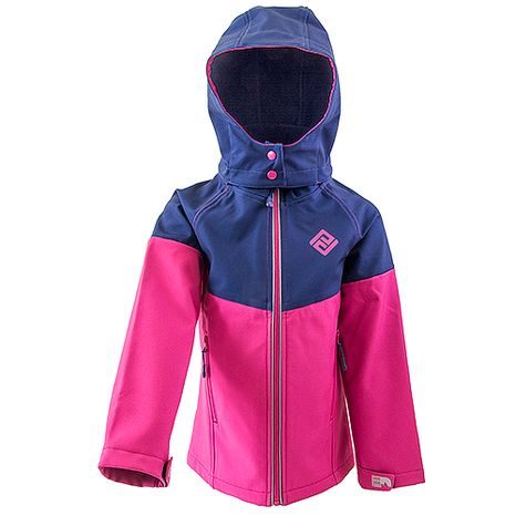 JACHETĂ SOFTSHELL CU GLUGĂ PENTRU FETE, PIDILIDI, PD1073-01, FATĂ