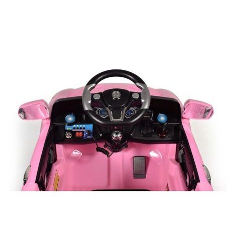 ELEKTRICKÉ AUTO RŮŽOVÉ RC NA DÁLKOVÉ OVLÁDÁNÍ 102X62X52 CM, WIKY RC, W014189