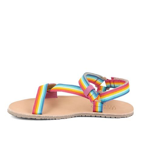 DÍVČÍ BAREFOOT SANDÁLY FLEXY STRAPS MULTICOLOR FRODDO G3150284-6