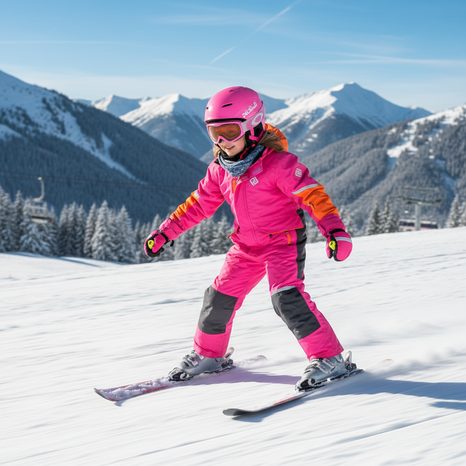 ZIMNÁ LYŽIARSKA KOMBINÉZA PRE DIEVČATÁ, PIDILIDI, PD1104-03, RUŽOVÁ