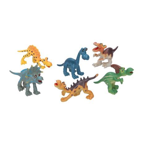 Set dinozauri 6 buc 9 cm, Wiky, W000022