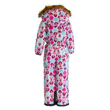 DIEVČENSKÁ LYŽIARSKA KOMBINÉZA DUGA, PIDILIDI, PD1151-01, RUŽOVÁ