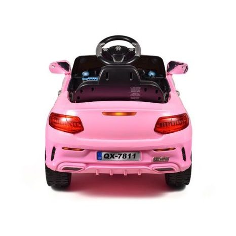 ELEKTRICKÉ AUTO RŮŽOVÉ RC NA DÁLKOVÉ OVLÁDÁNÍ 102X62X52 CM, WIKY RC, W014189