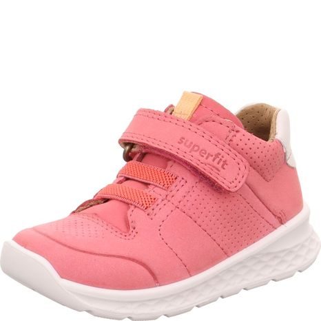 DÍVČÍ TENISKY BREEZE PINK/ORANGE SUPERFIT 1-000380-5500 RŮŽOVÁ