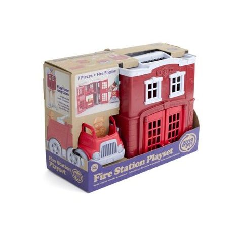 HASIČSKÁ STANICA S AUTÍČKOM, GREEN TOYS, W009294