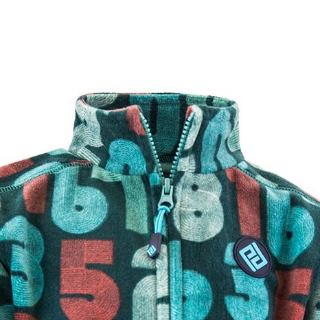 MIKINA MICROFLEEZOVÁ SE STOJÁČKEM PROPÍNACÍ, PIDILIDI, PD1068-02, KLUK