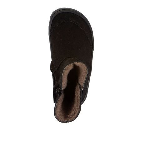 DĚTSKÉ ZIMNÍ BAREFOOT BOTY TEX SUEDE BLACK  G3160250-7