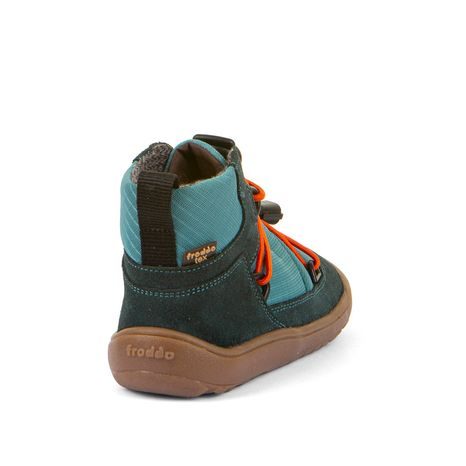 DĚTSKÉ CELOROČNÍ BAREFOOT BOTY TEX TRACK PETROLEUM FRODDO G3110267-3