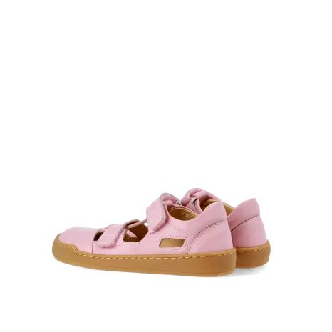 DIEVČENSKÉ BAREFOOT SANDÁLE CRAVE SHELLWOOD ROSE, RUŽOVÉ