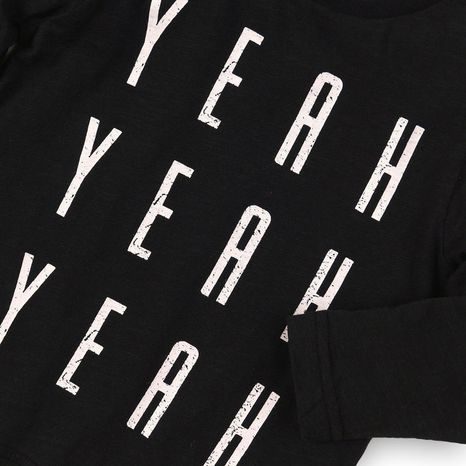 TRICOU PENTRU BĂIEȚI, CU MÂNECĂ LUNGĂ, MINOTI, YAY 1, NEGRU