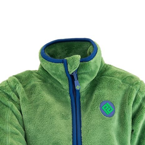MIKINA DĚTSKÁ CHLUPATÁ SE STOJÁČKEM, PIDILIDI, PD1139-19, ZELENÁ