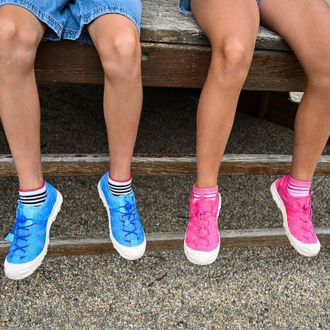 CHLAPECKÉ LETNÍ TENISKY BUGGA VENTO BLUE - MODRÉ