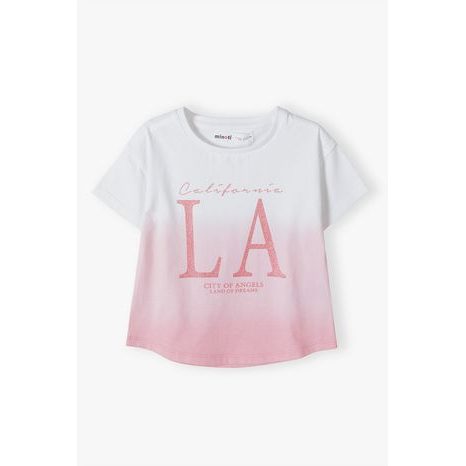 TRICOU CU MÂNECĂ SCURTĂ PENTRU FETE, MINOTI, 14TEE 27, FETE