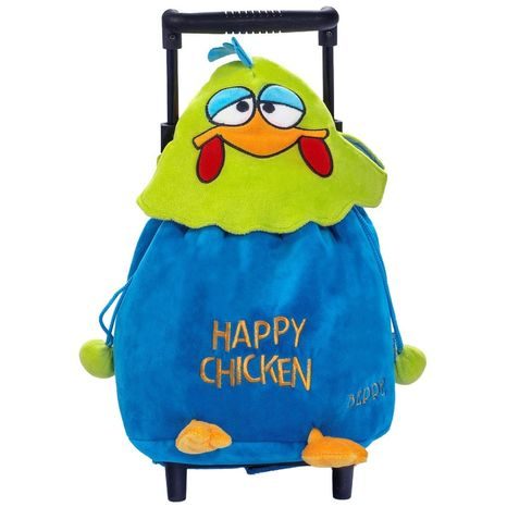 BEPPE BATOH PLYŠOVÝ NA KOLEČKÁCH KUŘÁTKO, WIKY, W024709