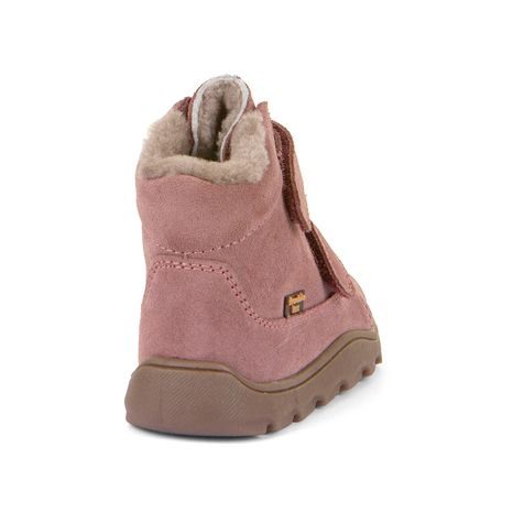 CIZME BAREFOOT DE IARNĂ PENTRU FETE ZERU TEX FURRY DARK PINK FRODDO G2110151-5