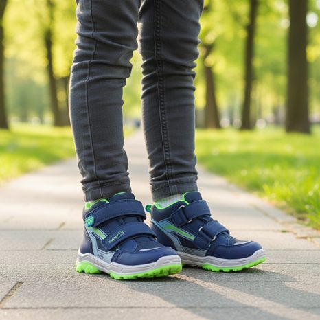 FIÚ EGÉSZ ÉVES BOKACIPŐ JUPITER BLUE/LIGHT GREEN GTX SUPERFIT 1-000054-8000