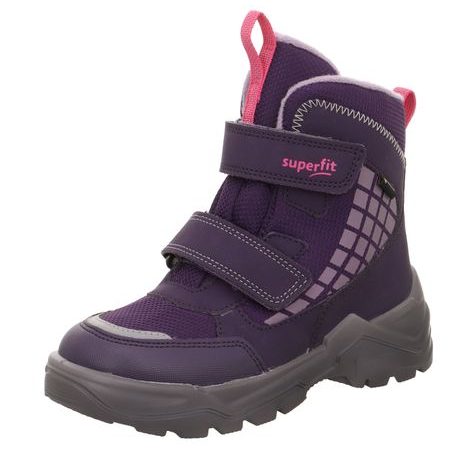 Dívčí zimní boty SNOW MAX Purple Gore-TEX, Superfit,1-002022-8510