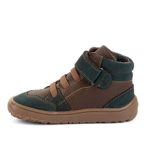 CHLAPČENSKÉ CELOROČNÉ ČLENKOVÉ BAREFOOT TOPÁNKY TEX GO BROWN+ FRODDO G3110265-17