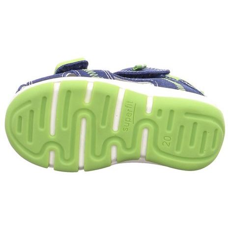 CHLAPECKÉ SANDÁLY FREDDY, SUPERFIT, 4-00144-80, MODRÁ