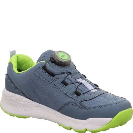 CHLAPECKÉ CELOROČNÍ BOTY FREE RIDE BLUE/LIGHT GREEN GTX BOA, SUPERFIT 1-000569-8000 MODRÁ