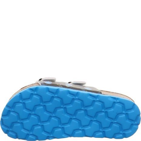 CHLAPECKÉ KORKOVÉ PANTOFLE SUPERFIT FOOTBAD BLACK/MULTICOLORED 1-800111-0060