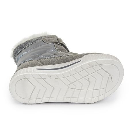 DĚTSKÉ ZIMNÍ BOTY S KOŽÍŠKEM POLARFOX, 2 SUCHÉ ZIPY, BUGGA, B00172-10, ČERNÁ