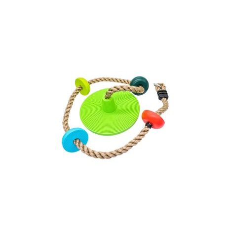 FRÂNGHIE CU NODURI COLORATE ȘI SCAUN VERDE, WIKY, W018314