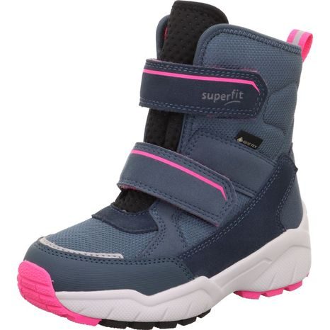 Dívčí sněhule CULUSUK 2.0 Bleu/Pink Gore-Tex, Superfit , 1-009173-8010, modrá