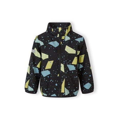 CHLAPČENSKÁ SOFTSHELLOVÁ BUNDA MINOTI 29COAT208 MODRÁ